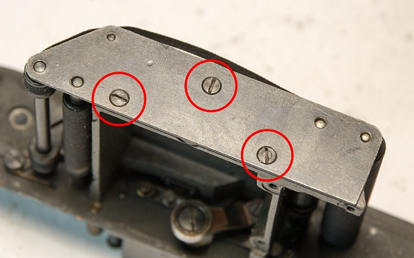 Shutter screws