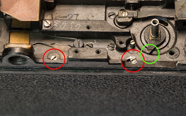 Shutter screws