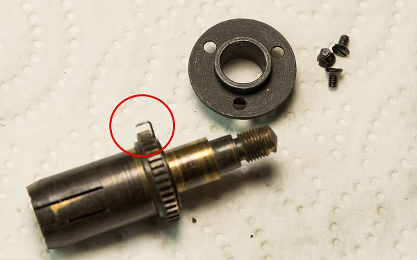 Reassemble the cocking mechanism