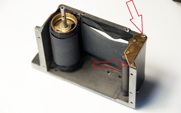 Reassemble the shutter