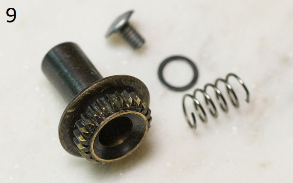 R&uuml;ckspulentriegelung